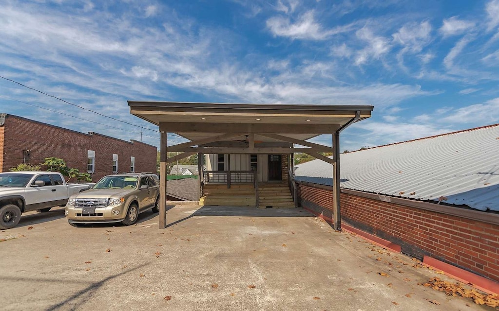 Entrance/ Carport