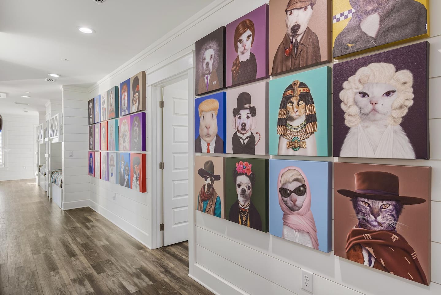 Iconic Art Wall (third floor)