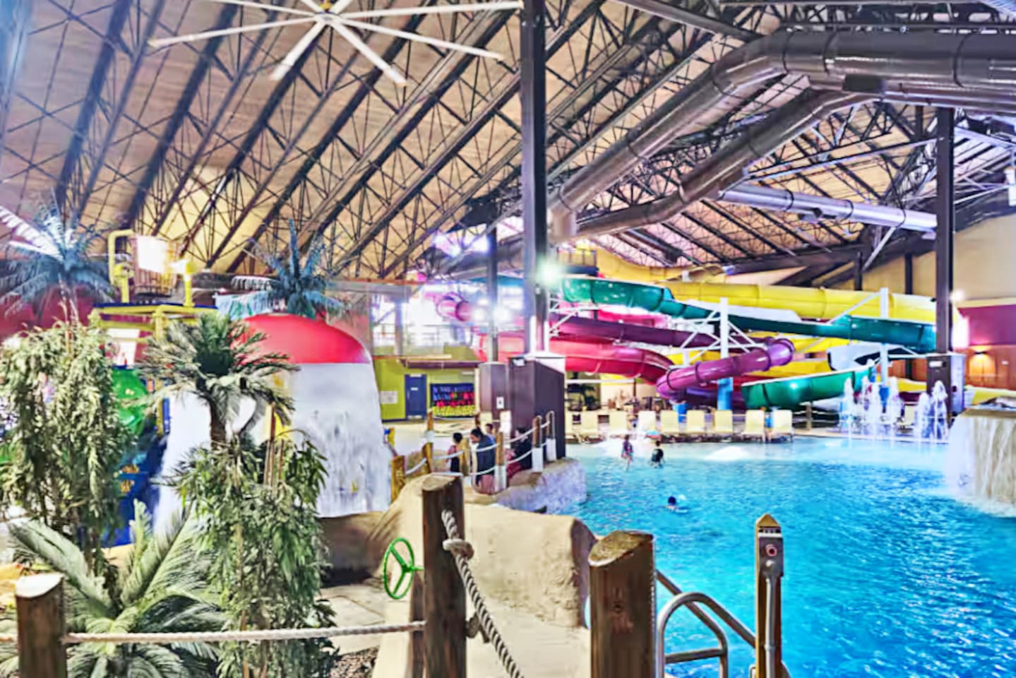 Kahuna Laguna is an indoor waterpark that is located only 5 minutes away from the house!