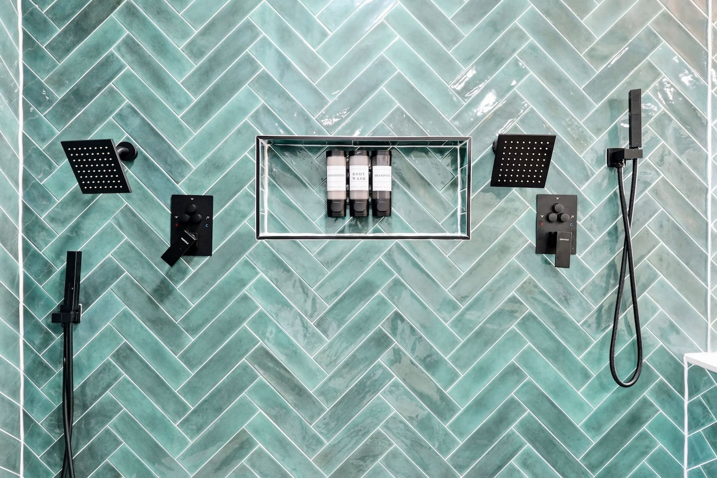 Private ensuite master bathroom for Bedroom #1.