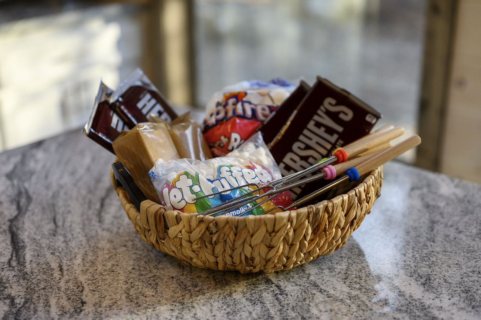 Sweet moments await, Gather around the firepit for classic s’mores and cozy memories under the stars.