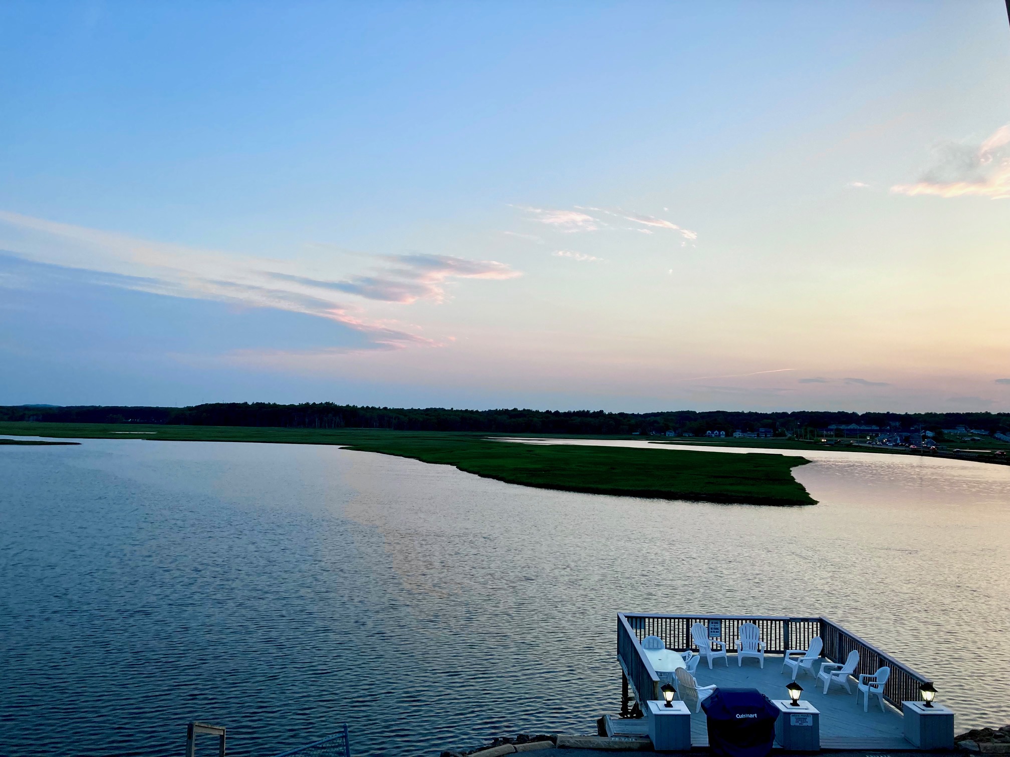 Regardless of the time of day, the view never disappoints