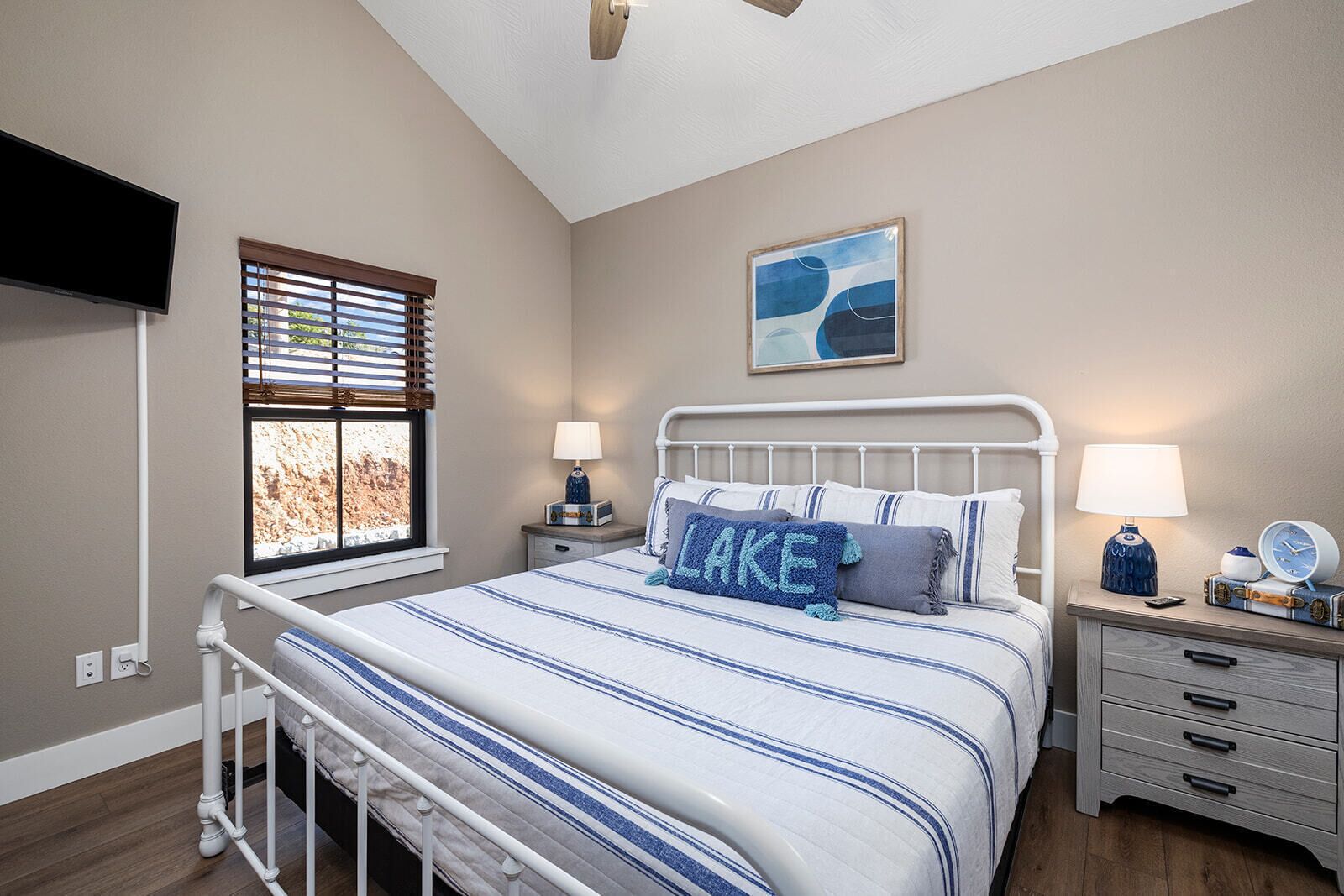 Upper Level King Bedroom with jack n jill bathroom