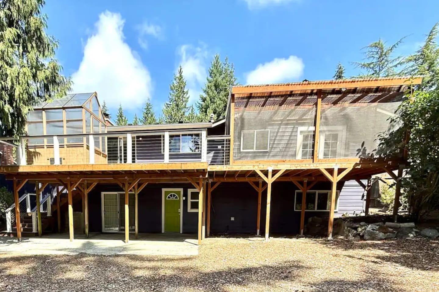 Back of the house