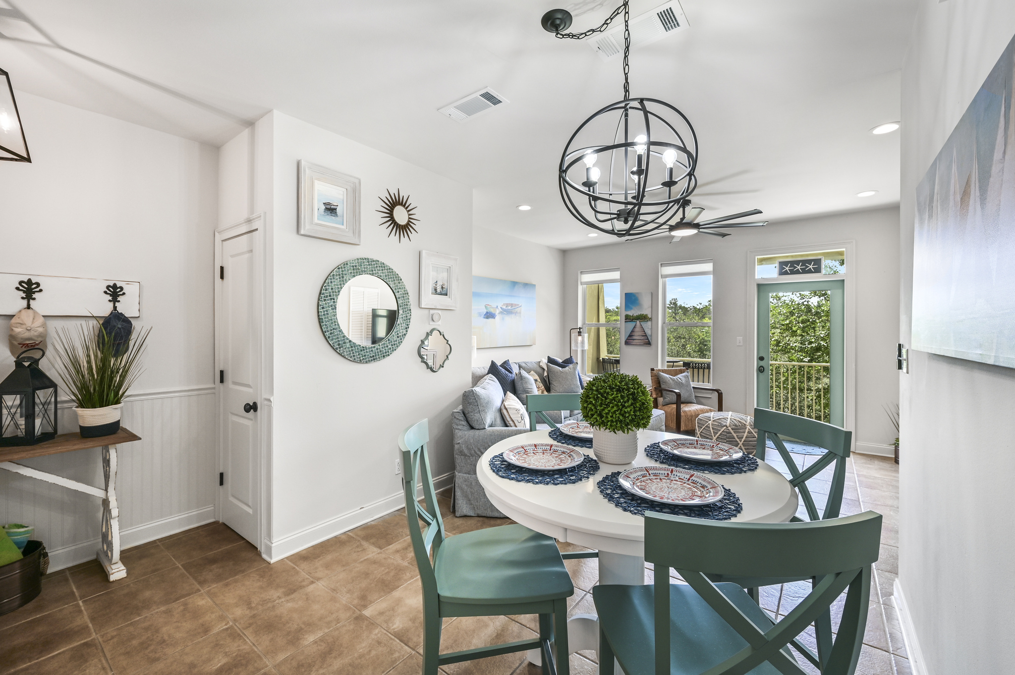 Dining Table for 4 with additional counter space