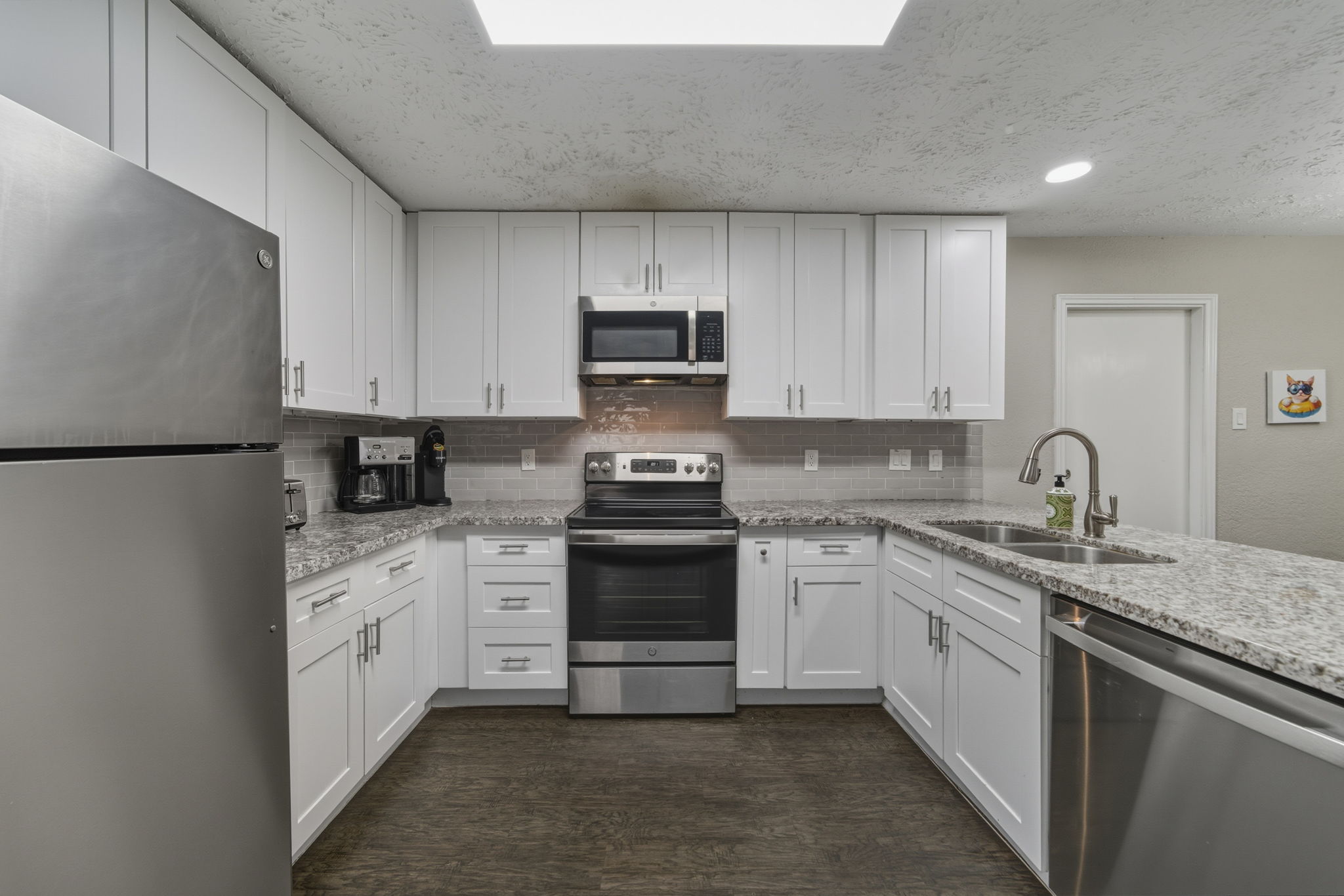 Spacious kitchen — perfect for group dinners and family breakfasts.