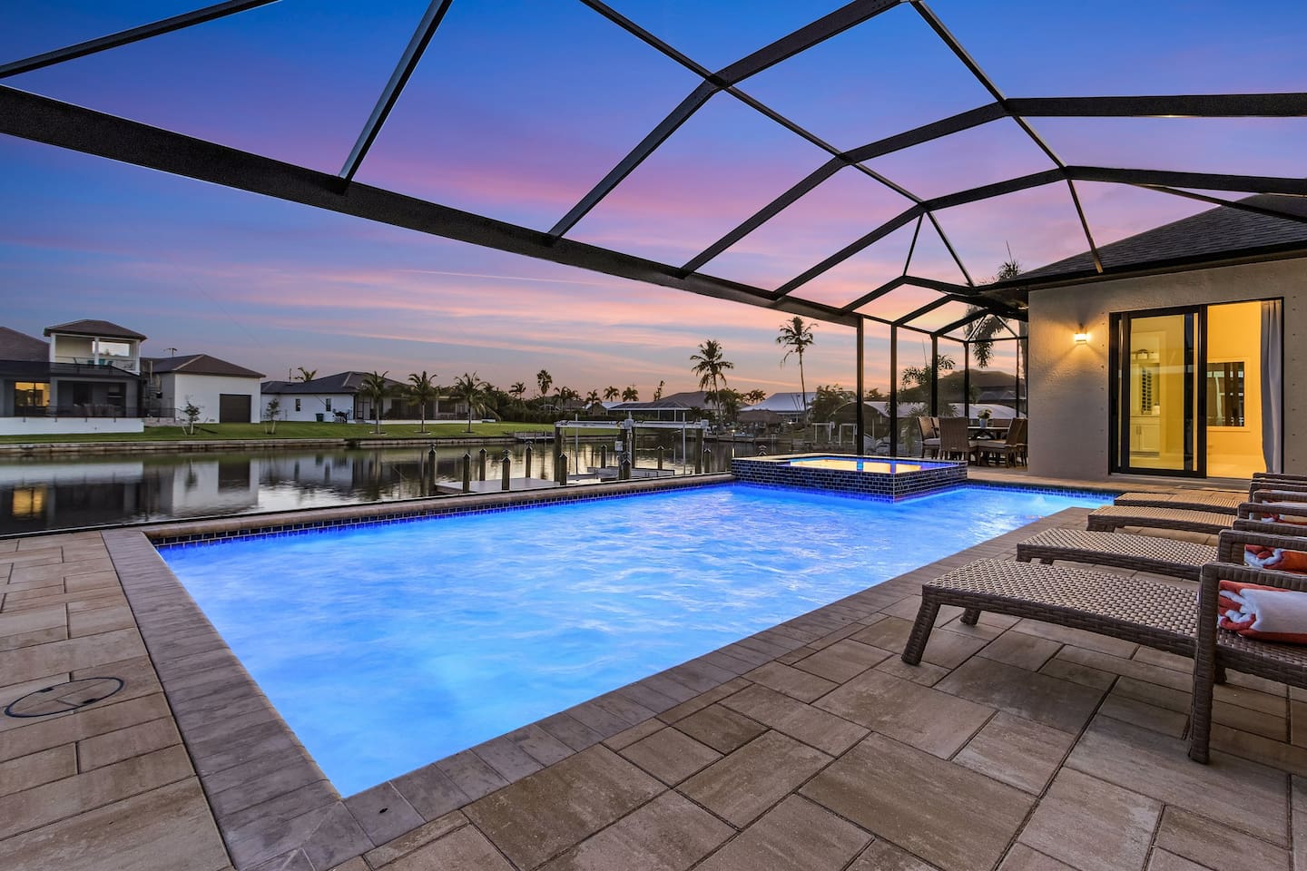  Enjoy stunning sunsets from the pool & spa with gorgeous water views!