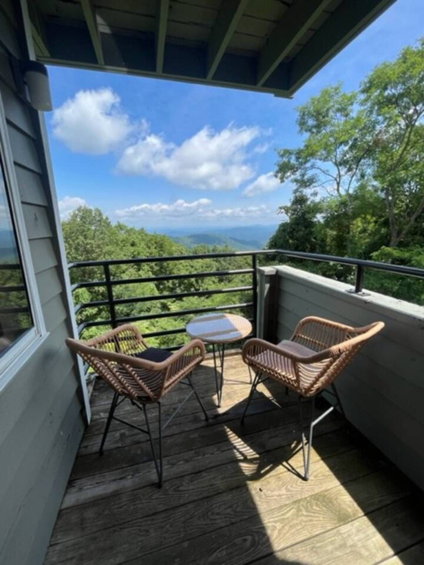 Peaceful Top of the Mountain Setting