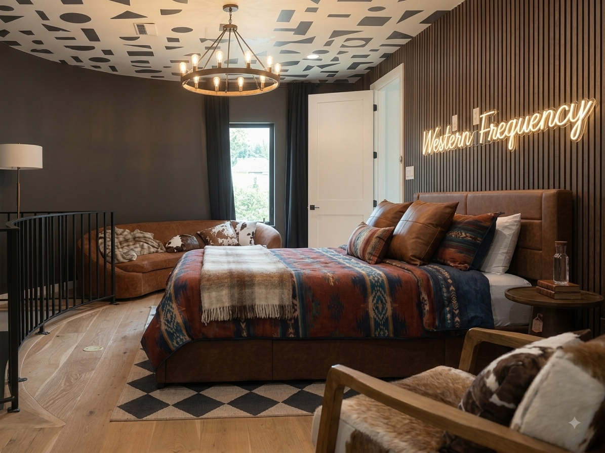 Private upstairs bedroom in Silo Unit!