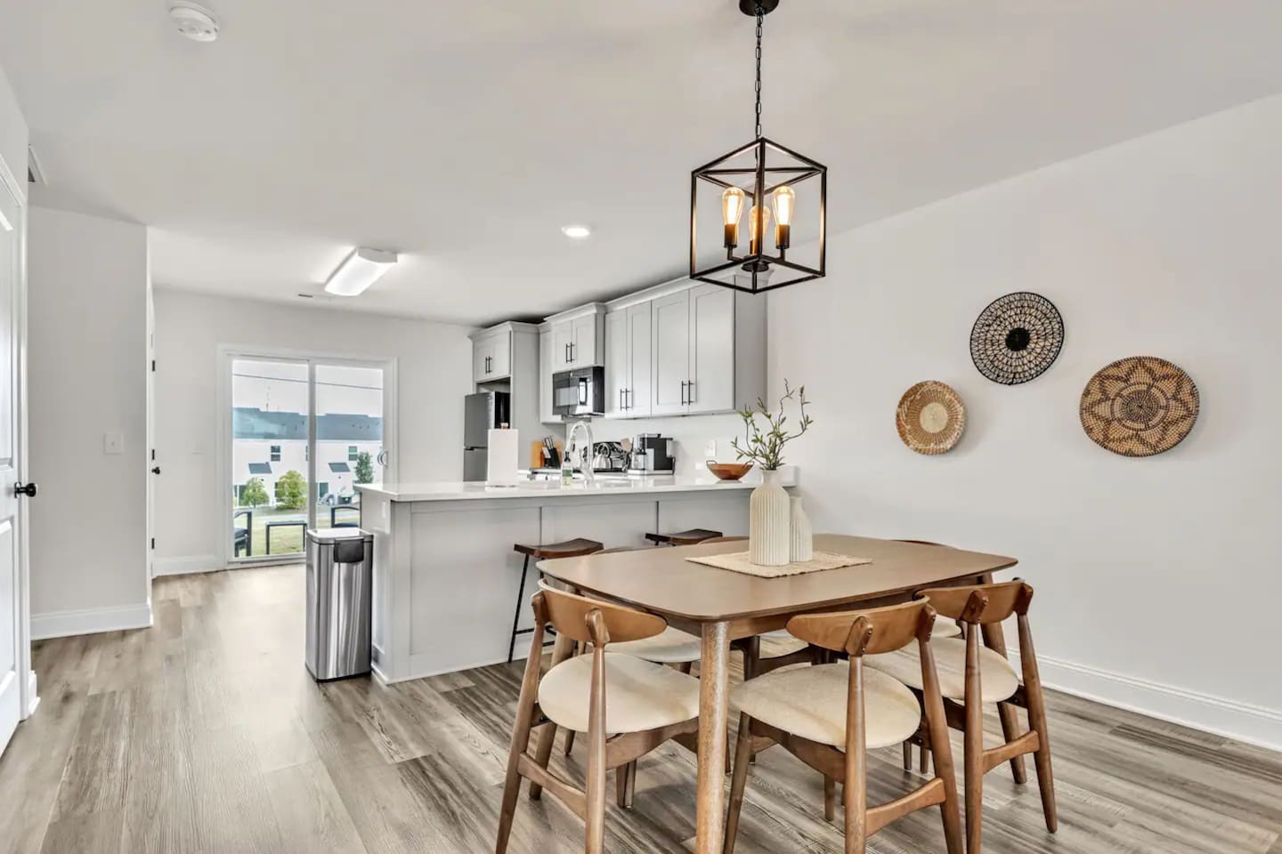 Left side of duplex - Dining area