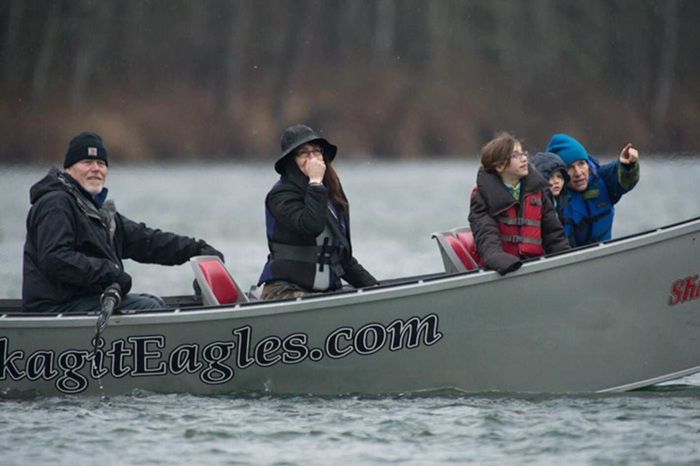Dec-Feb, there are fully guided Skagit River Eagle Tours! skagiteagles dot com