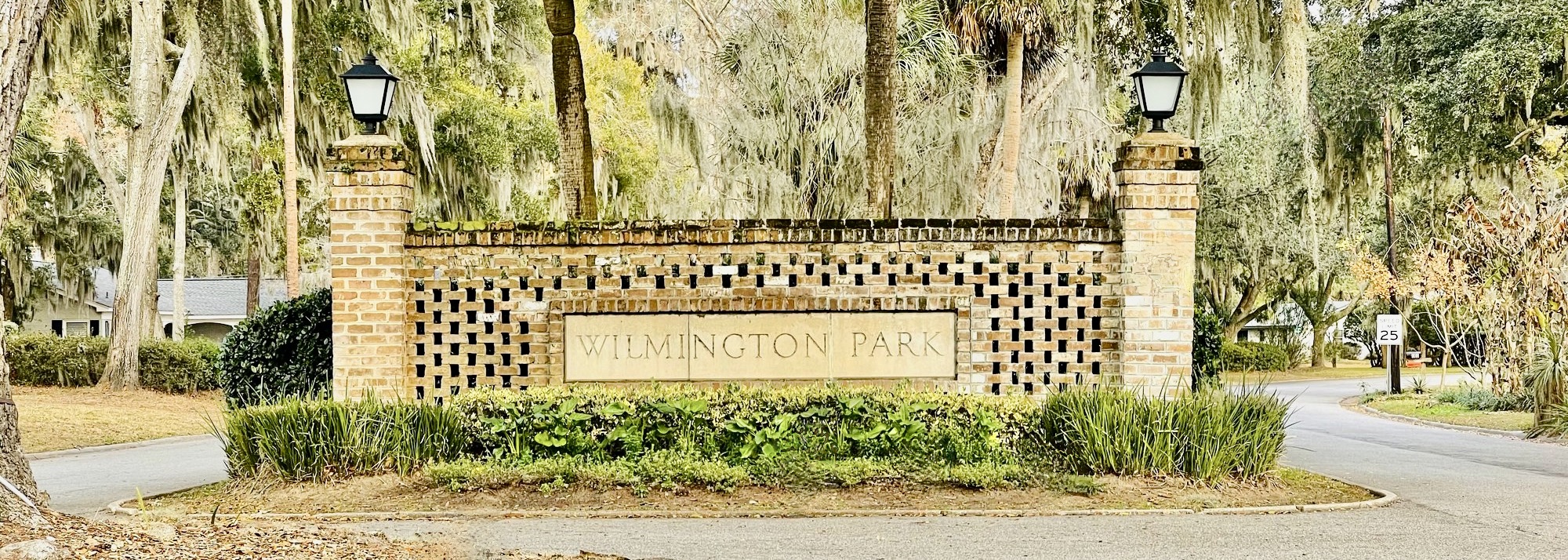 Wilmington Park Entrance