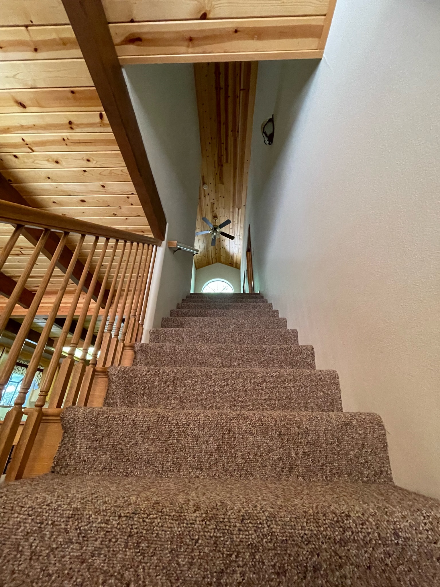 Stairs inside the house