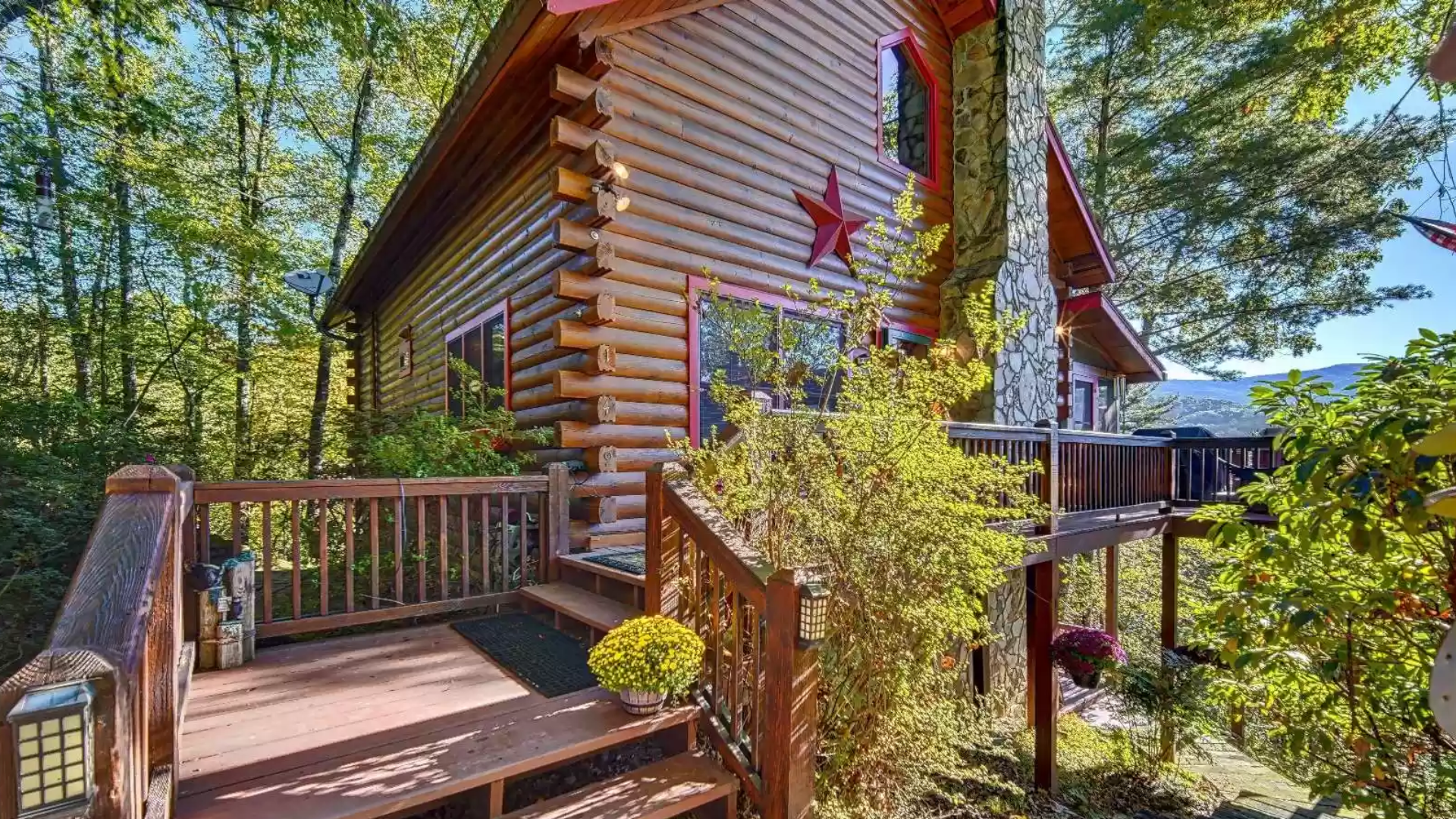 We hope you find rest and relaxation at Lair of the Bear cabin.