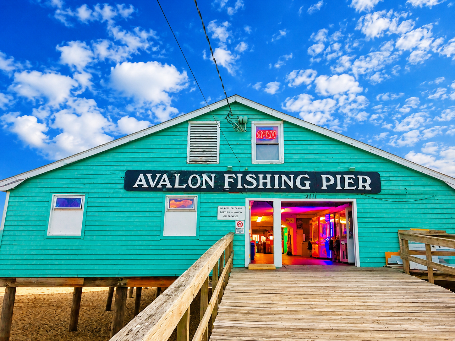 Admiral's Watch OBX — Avalon Pier landmark