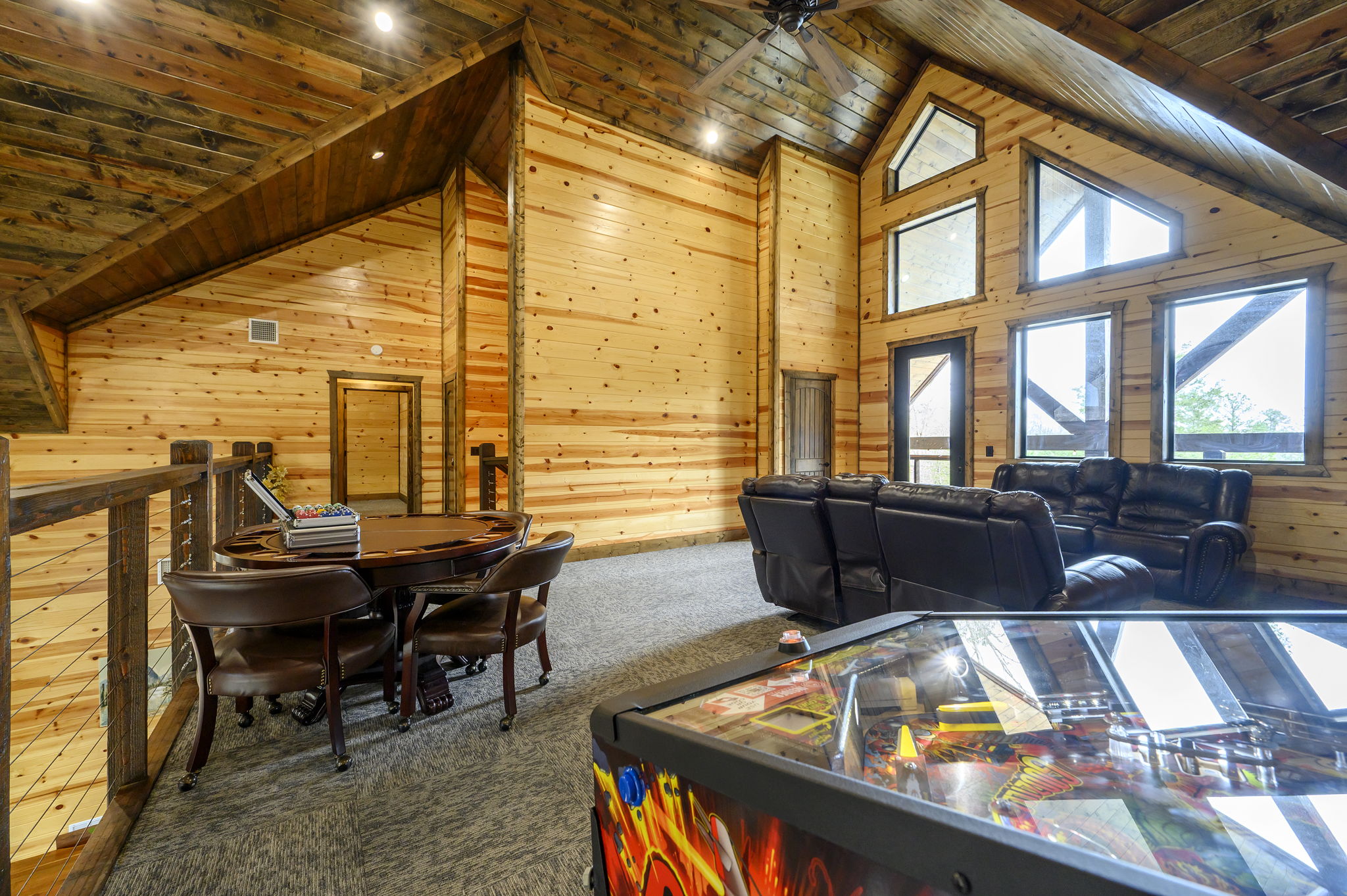 Your private game lounge is ready for friendly competition and family fun.