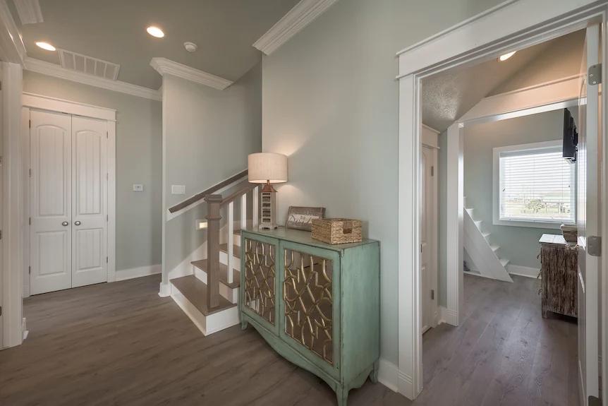 Clean, spacious hallway that keeps the home feeling bright and uncluttered