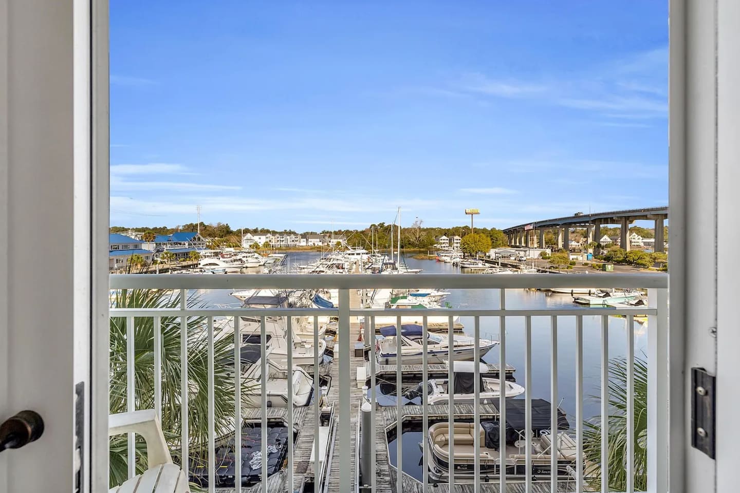 Private balcony with scenic views