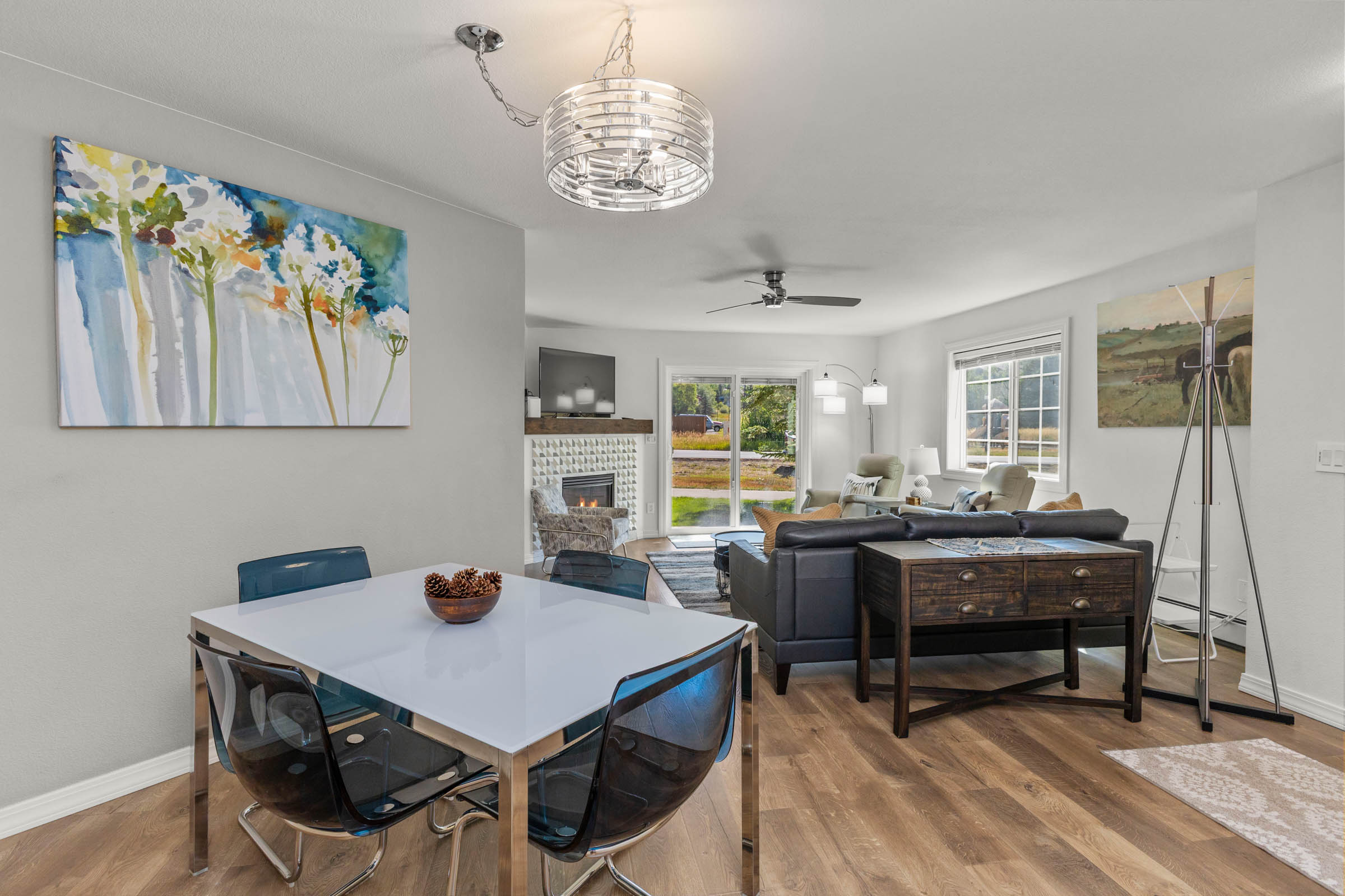 Living Room | View from Kitchen