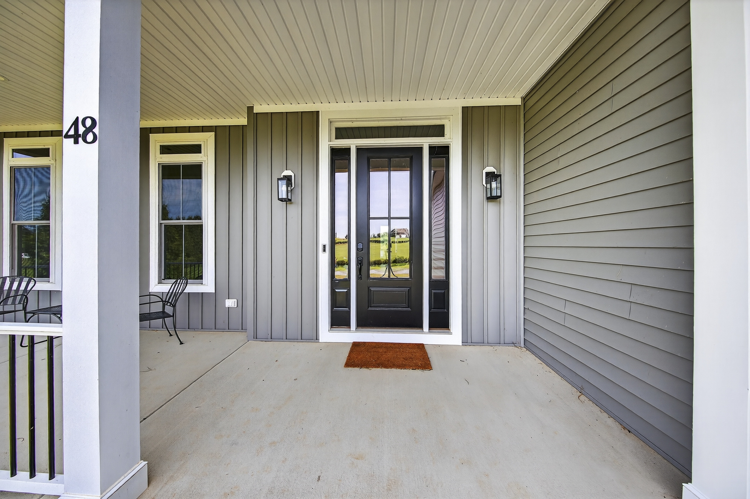 This custom vacation home offers unbeatable views and direct water access just steps away.