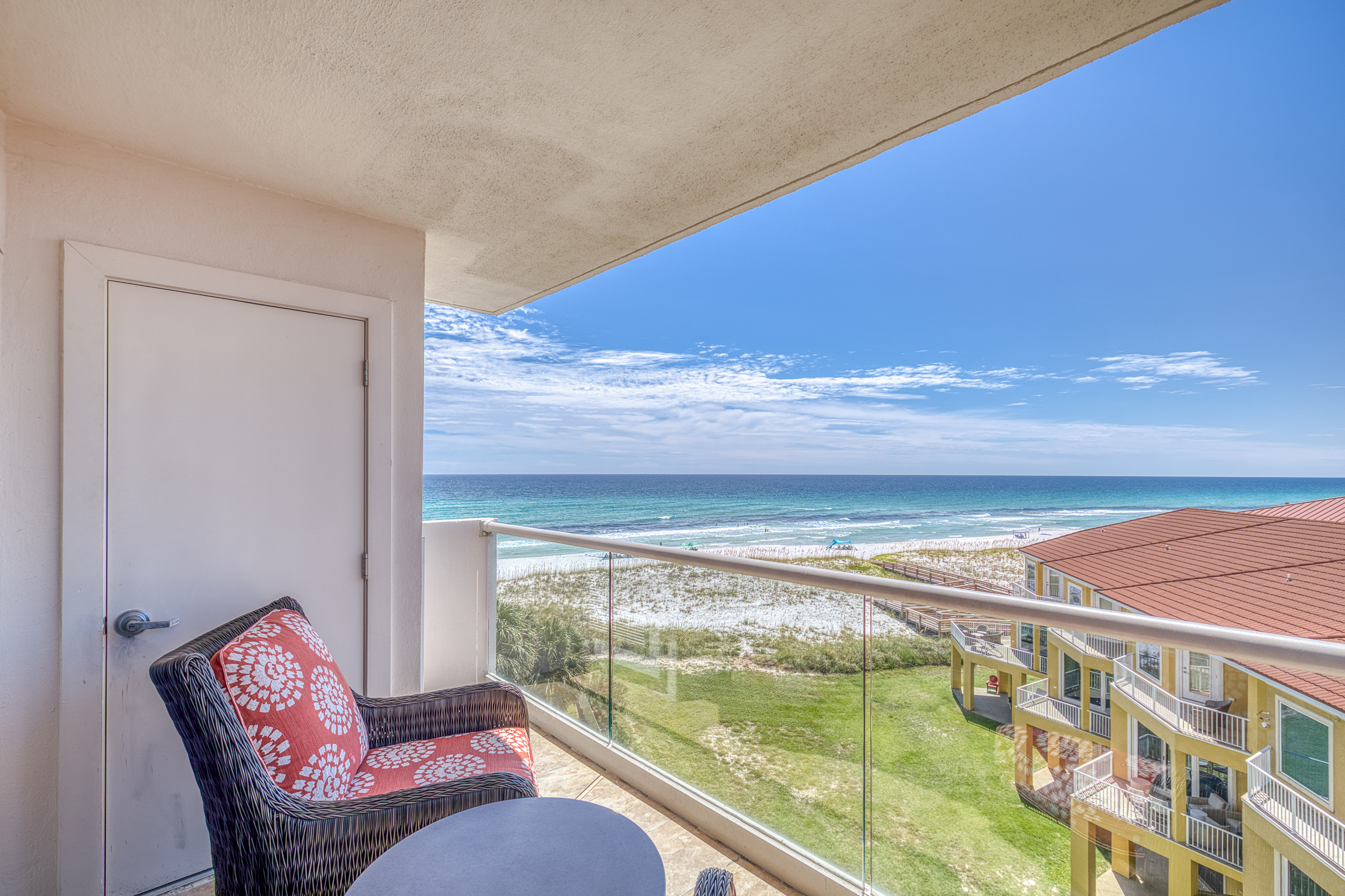 View from Private Balcony. Facing West- South West