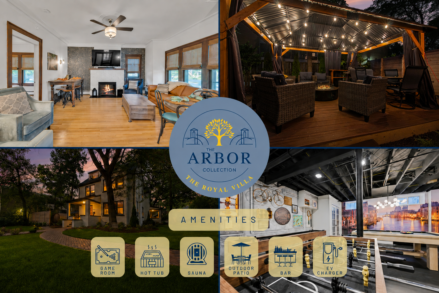 Welcome to The Royal Villa by The Arbor Collection