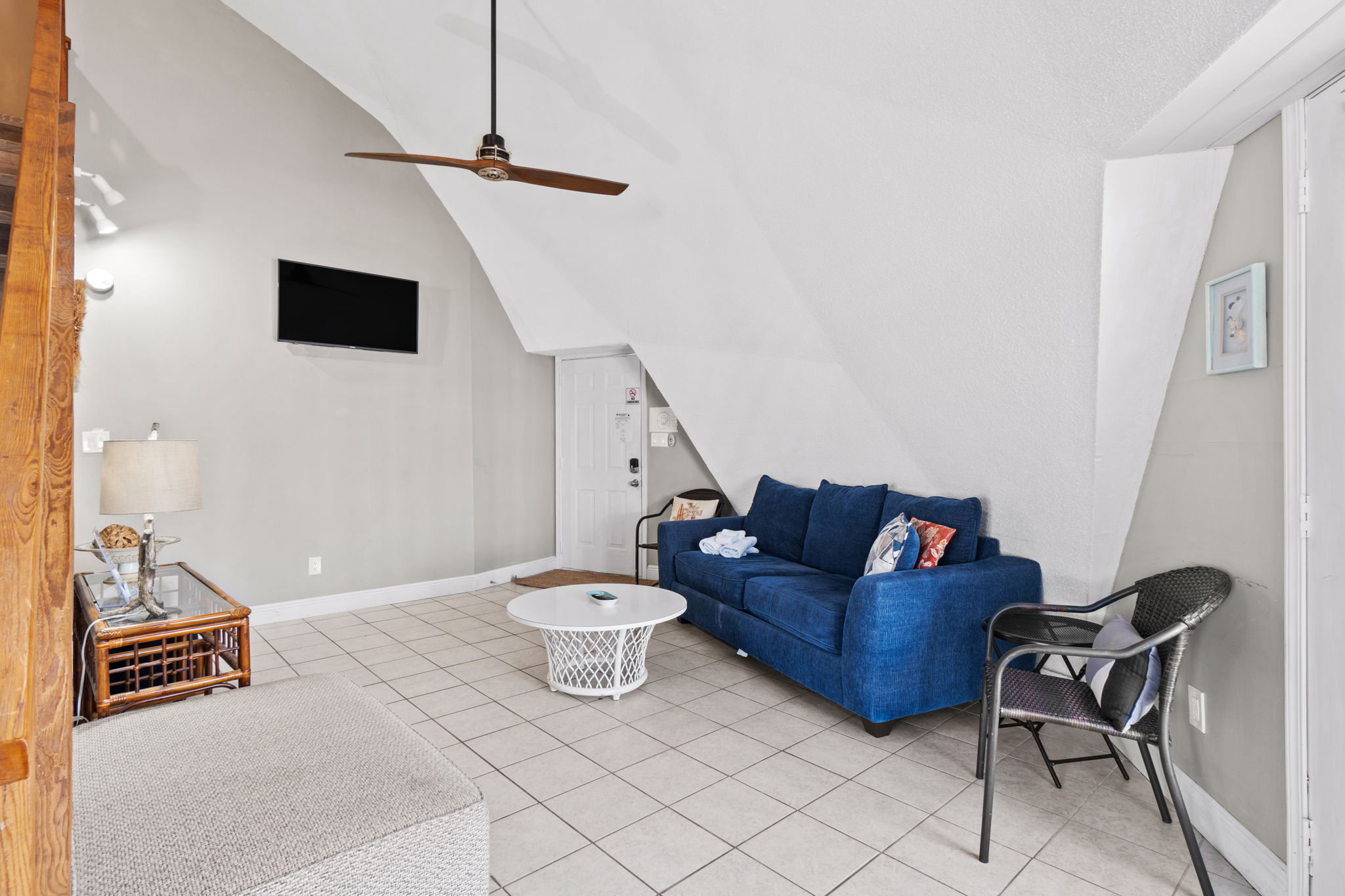 Living Room with Queen Sleeper Sofa