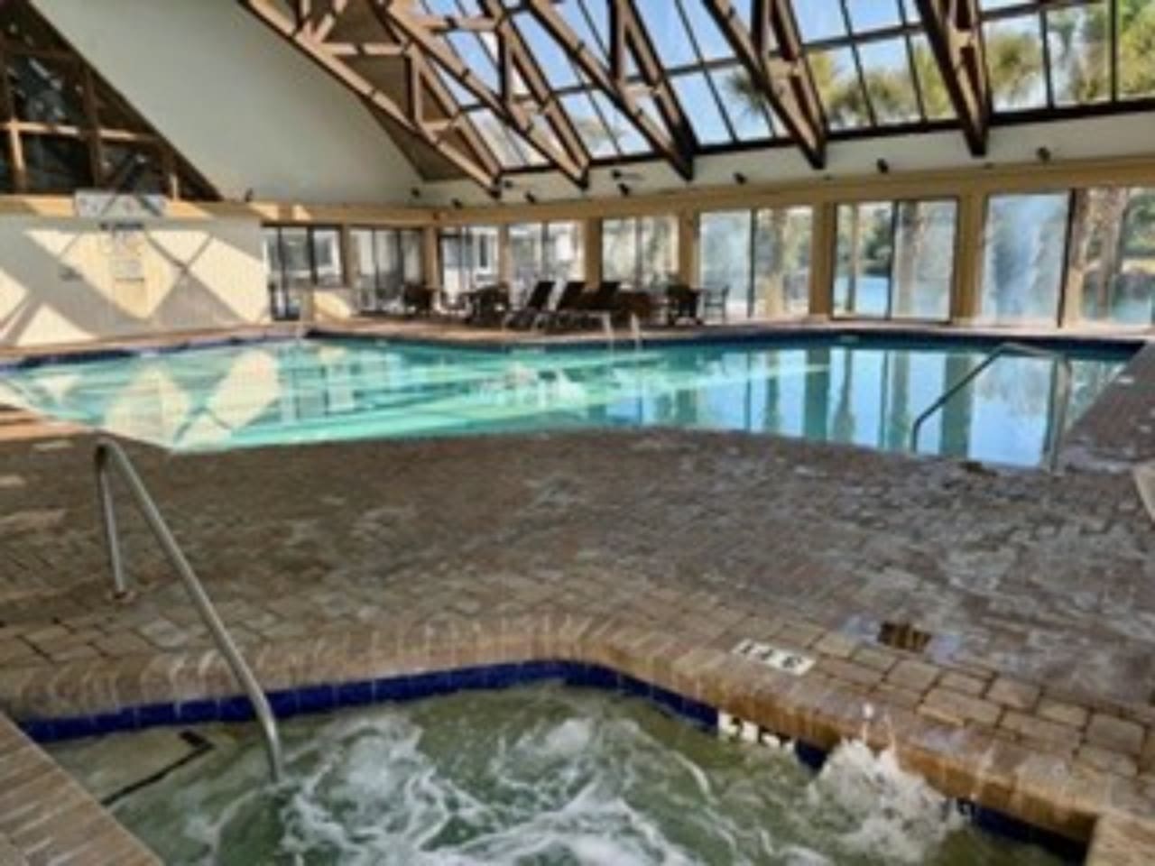 Indoor Pool and Hot Tub