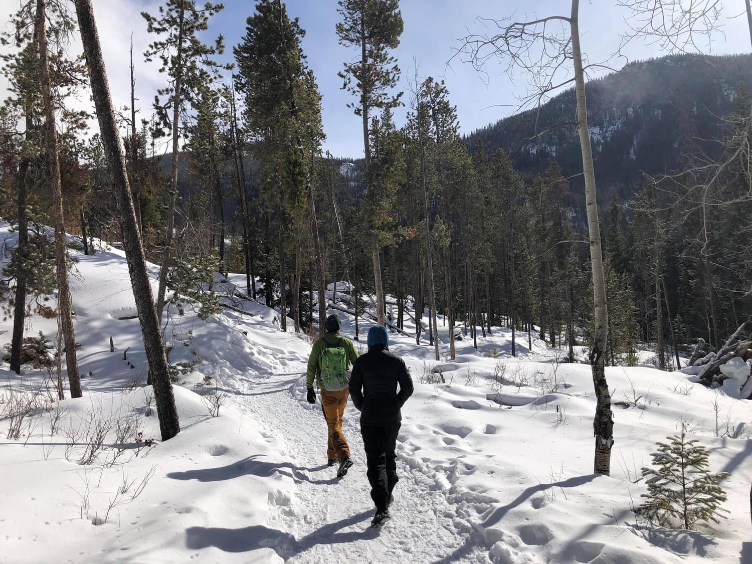 Grand Lake is a great place for snow activities!
