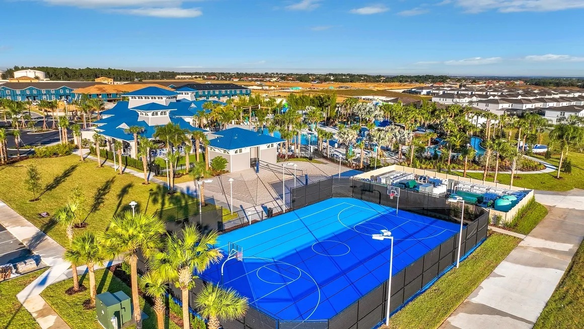 Basketball court at Aloha Club