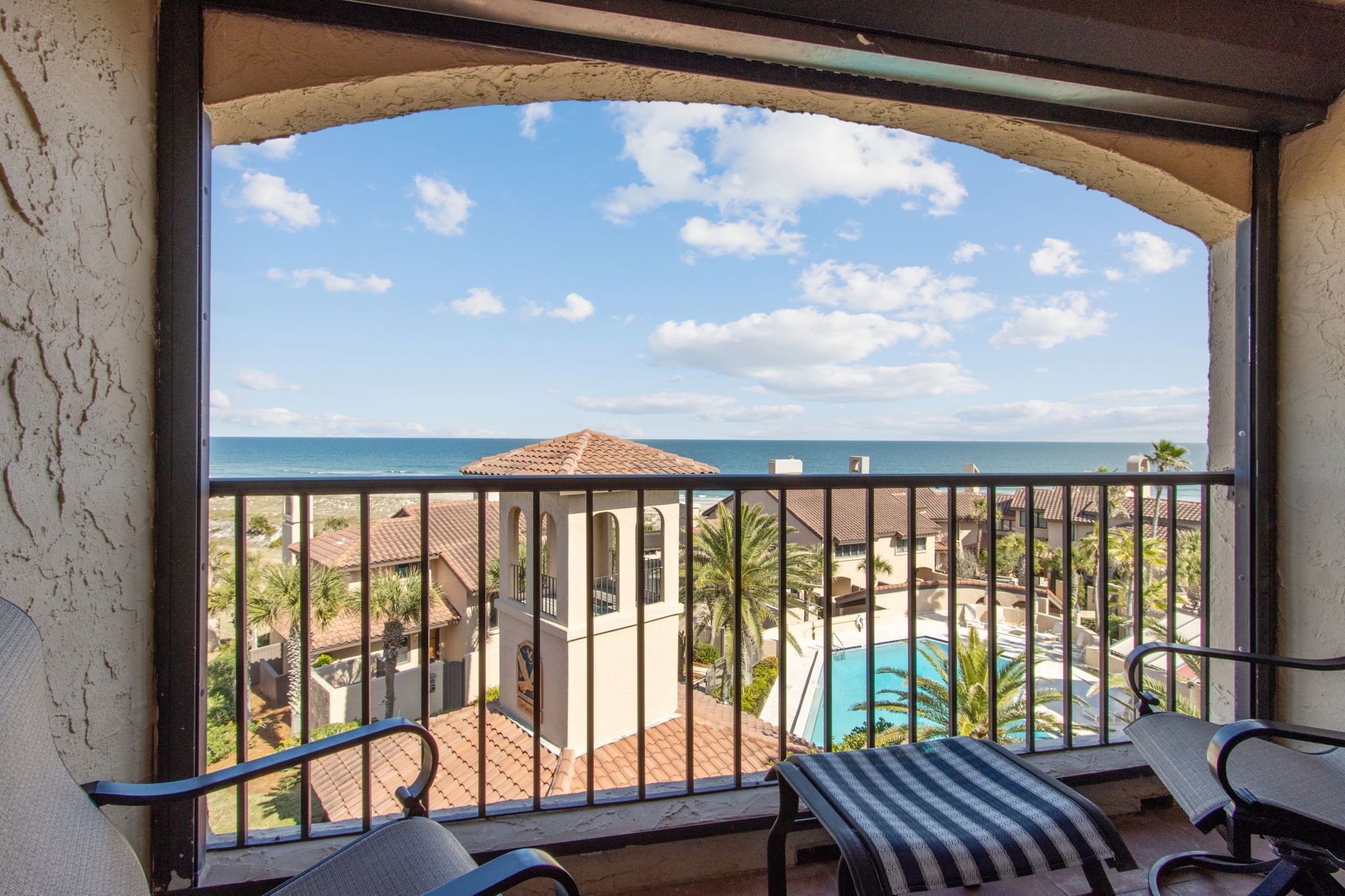 Balcony off off bedroom 3-Twin beds