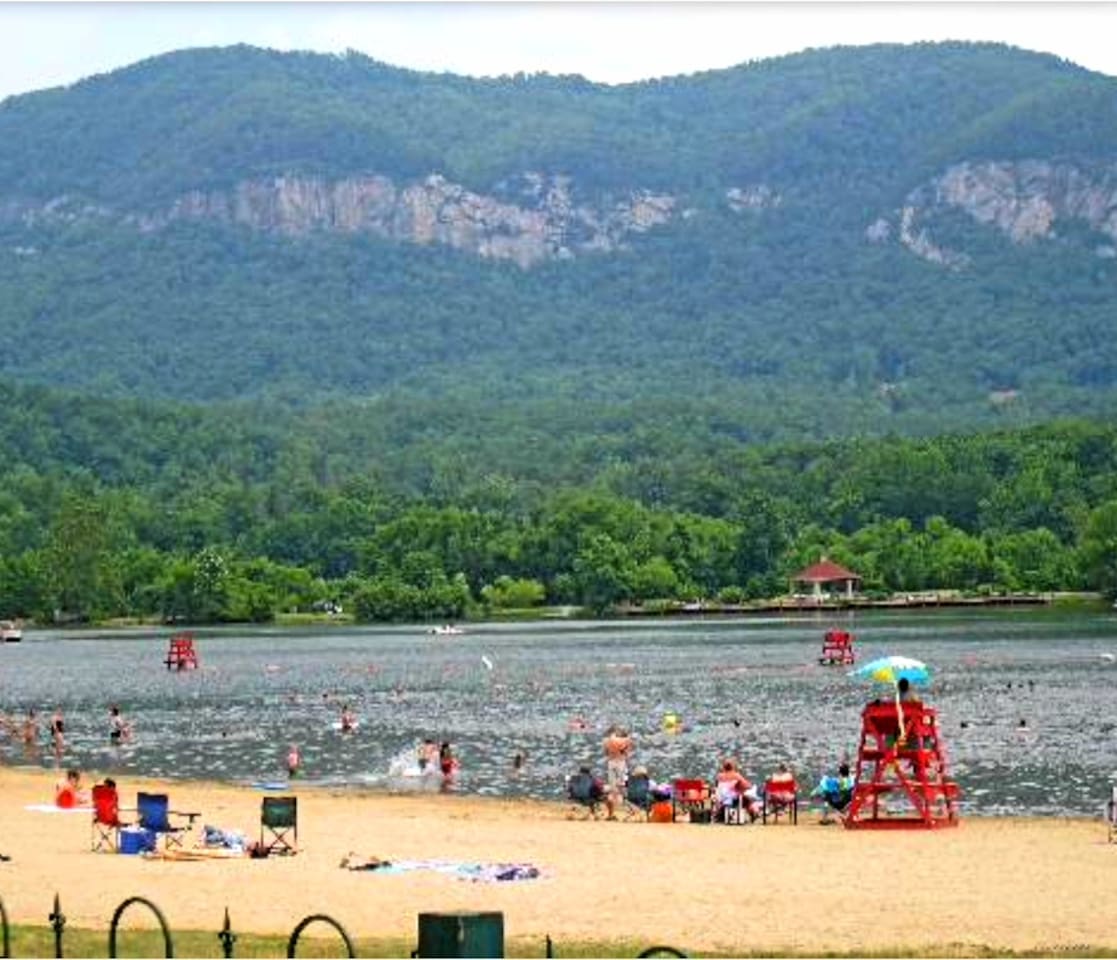 Lake Lure Beach - minutes away