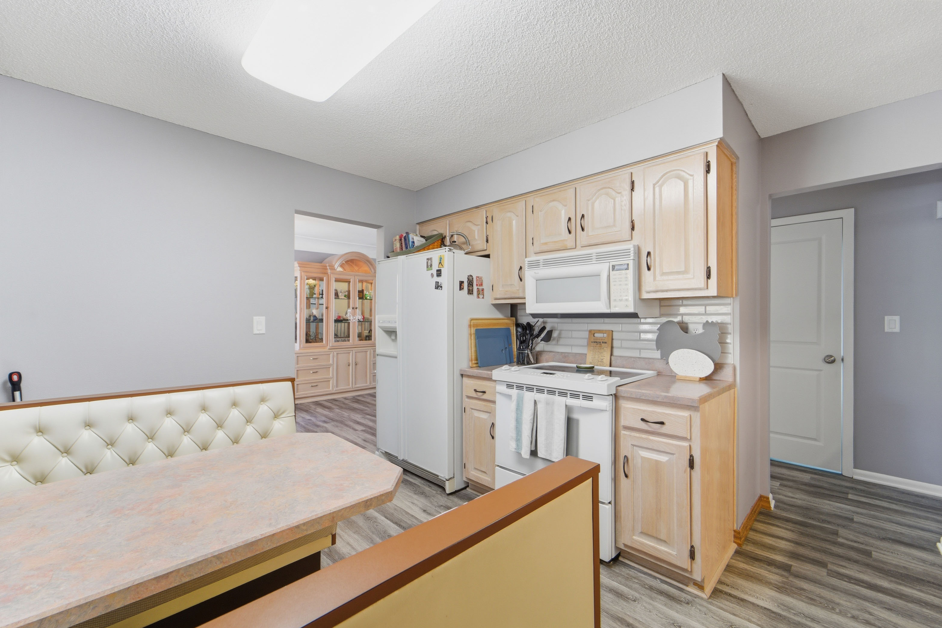 A baker's paradise of a kitchen! Everything you need for all your baking and cooking needs!