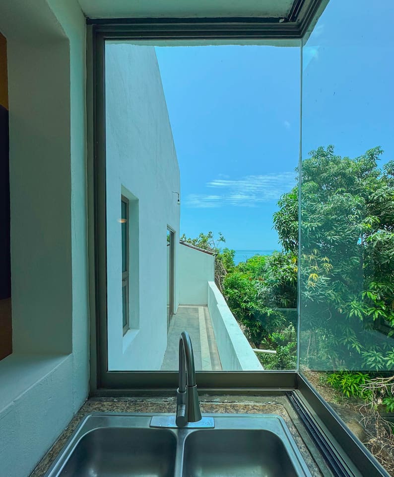 Kitchen Ocean views