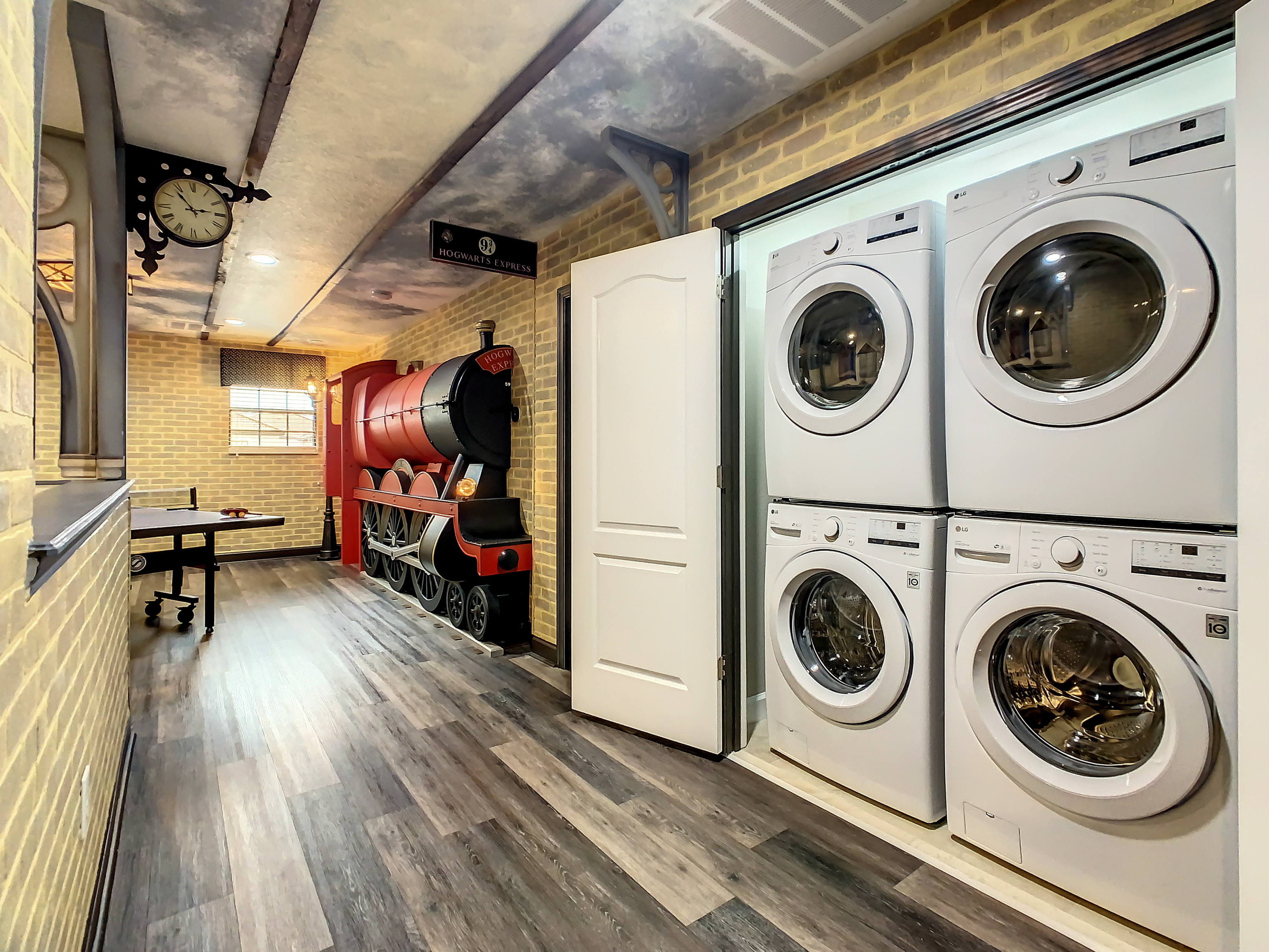 Double Washers/Dryers- FREE for You to Use