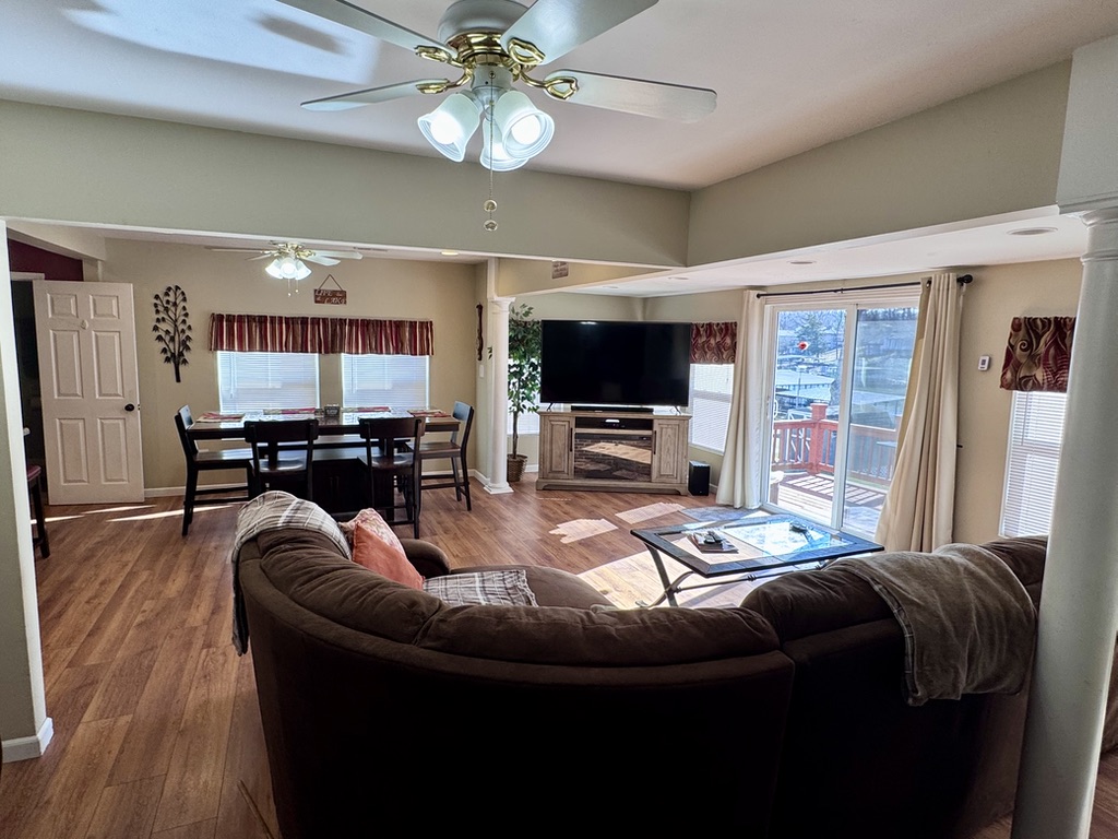 Lots of natural lighting.