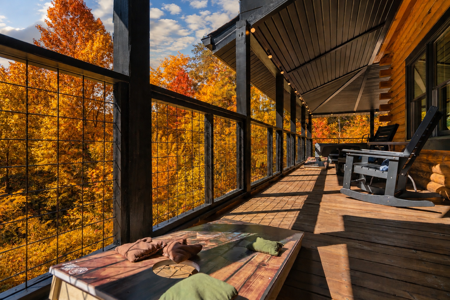 Full covered porch