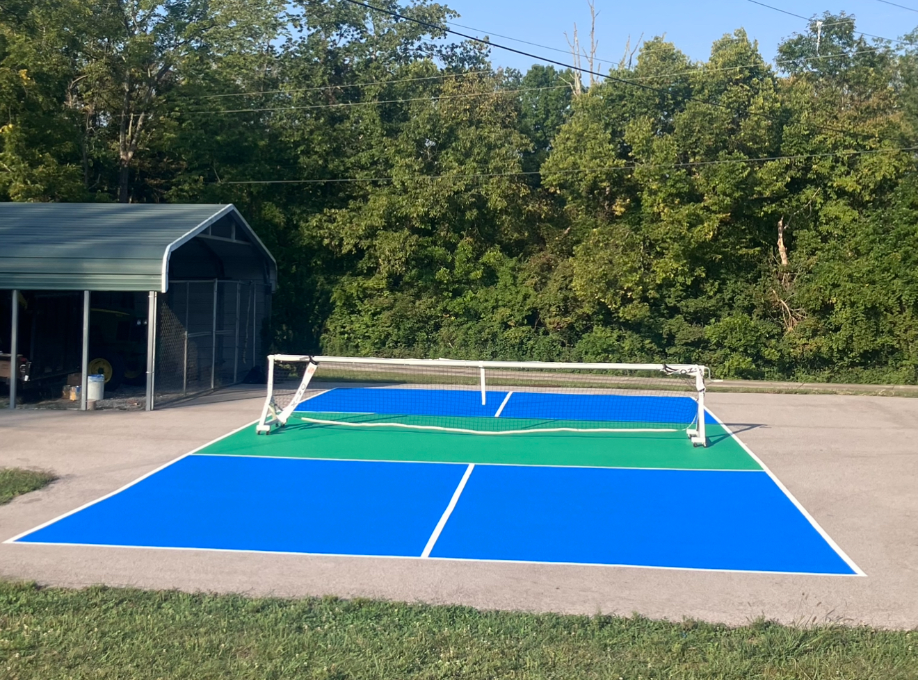 Outdoor Pickleball Court