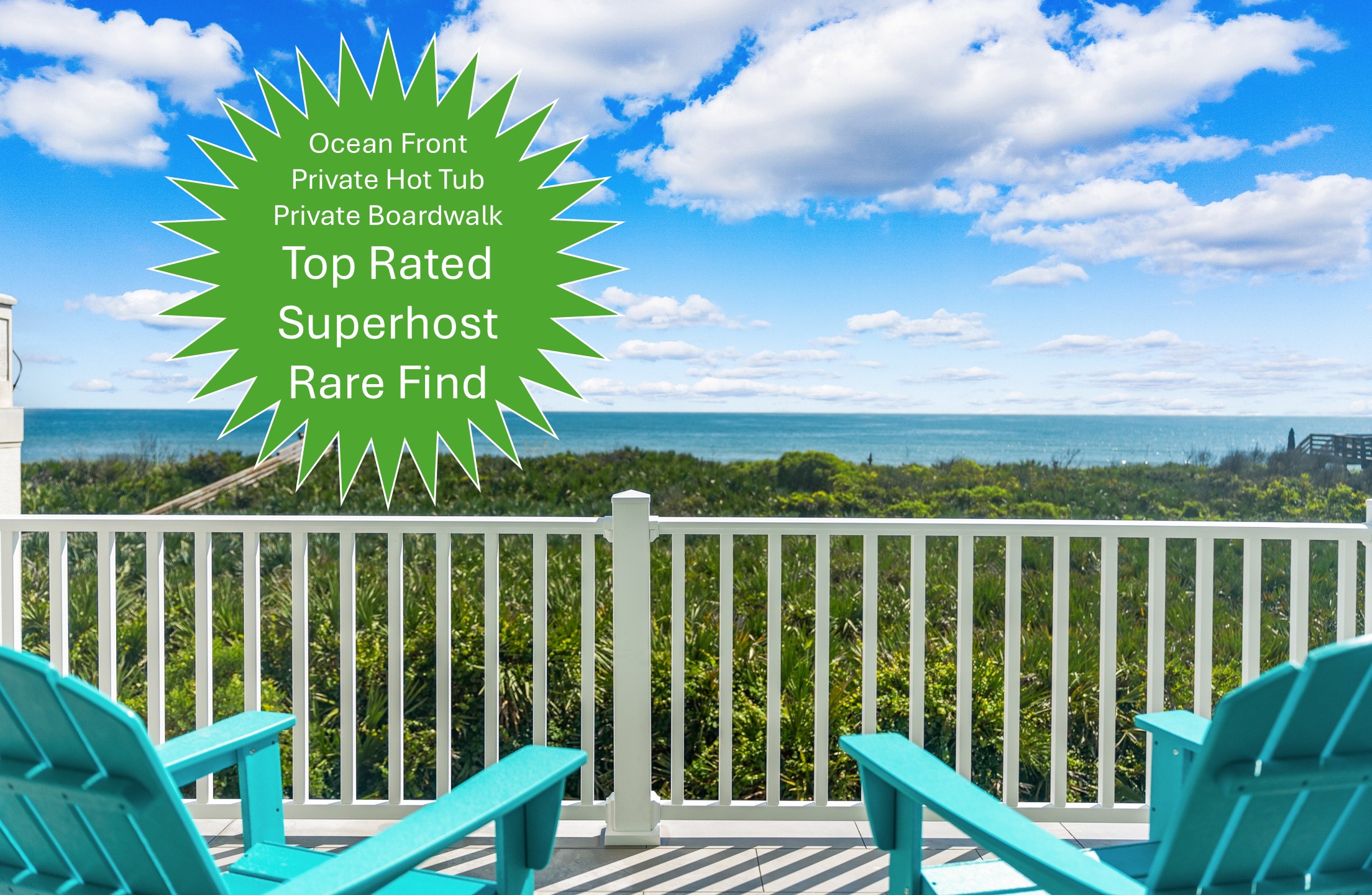 Front-row seats to the Atlantic 🌊
Relax in Adirondack chairs and enjoy sweeping ocean views, salty breezes, and peaceful moments overlooking the dunes and shoreline.