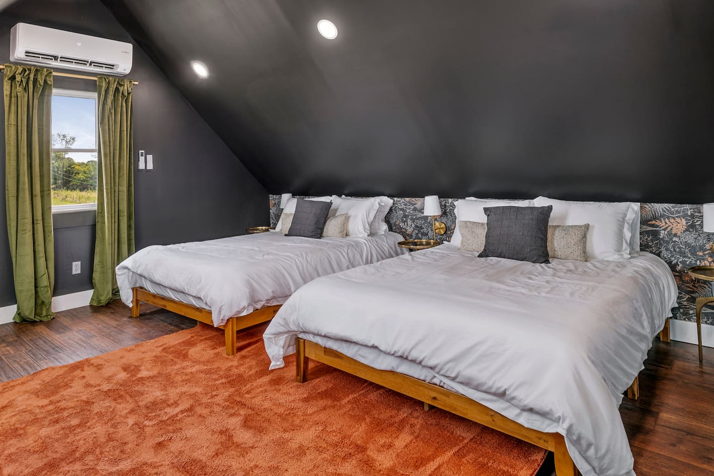 Bedroom 5 at the Loft in The Chalet (2 Queen beds)