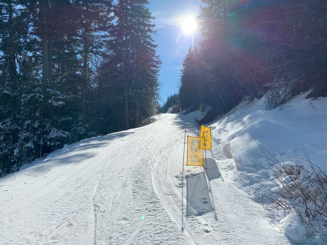Step out the door, onto the slopes—adventure starts here.