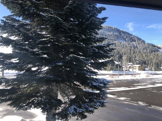 View form outside balcony