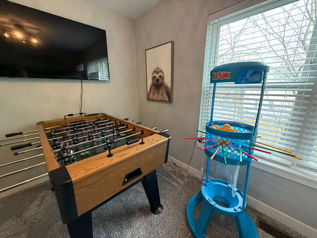 We have a giant Kerplunkit game