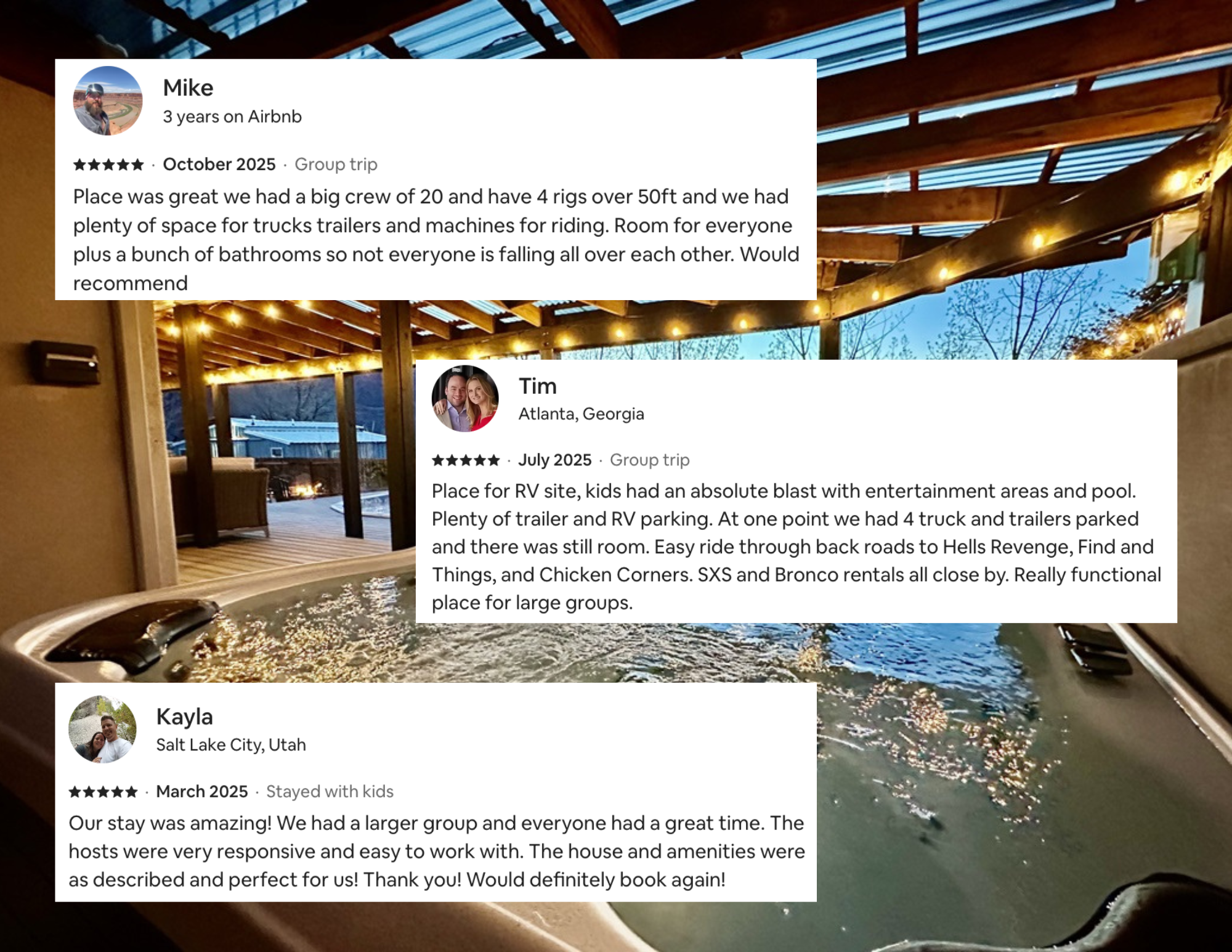 Reviews for Desert Paradise!