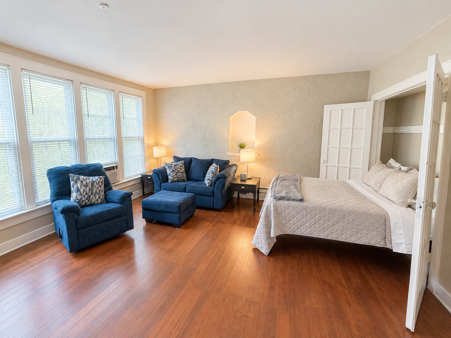 Living Room w/ Murphy Bed