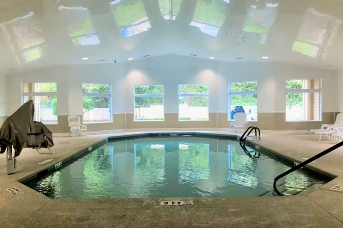Indoor heated pool