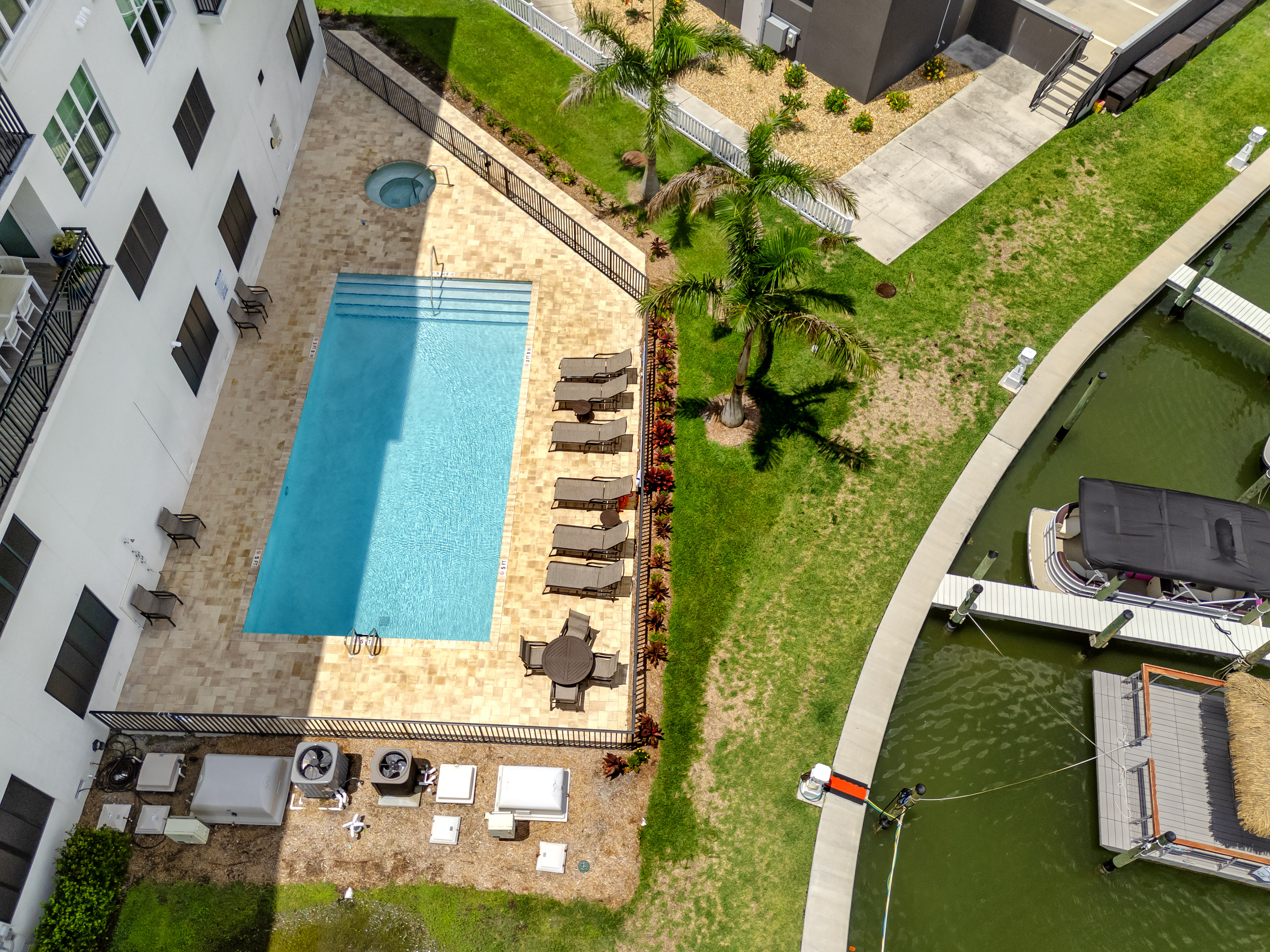Pool with Water Views