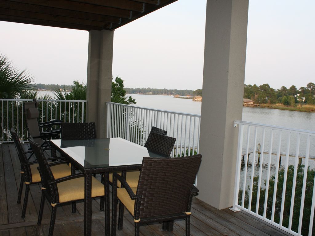 Furnished balcony for relaxing & dining