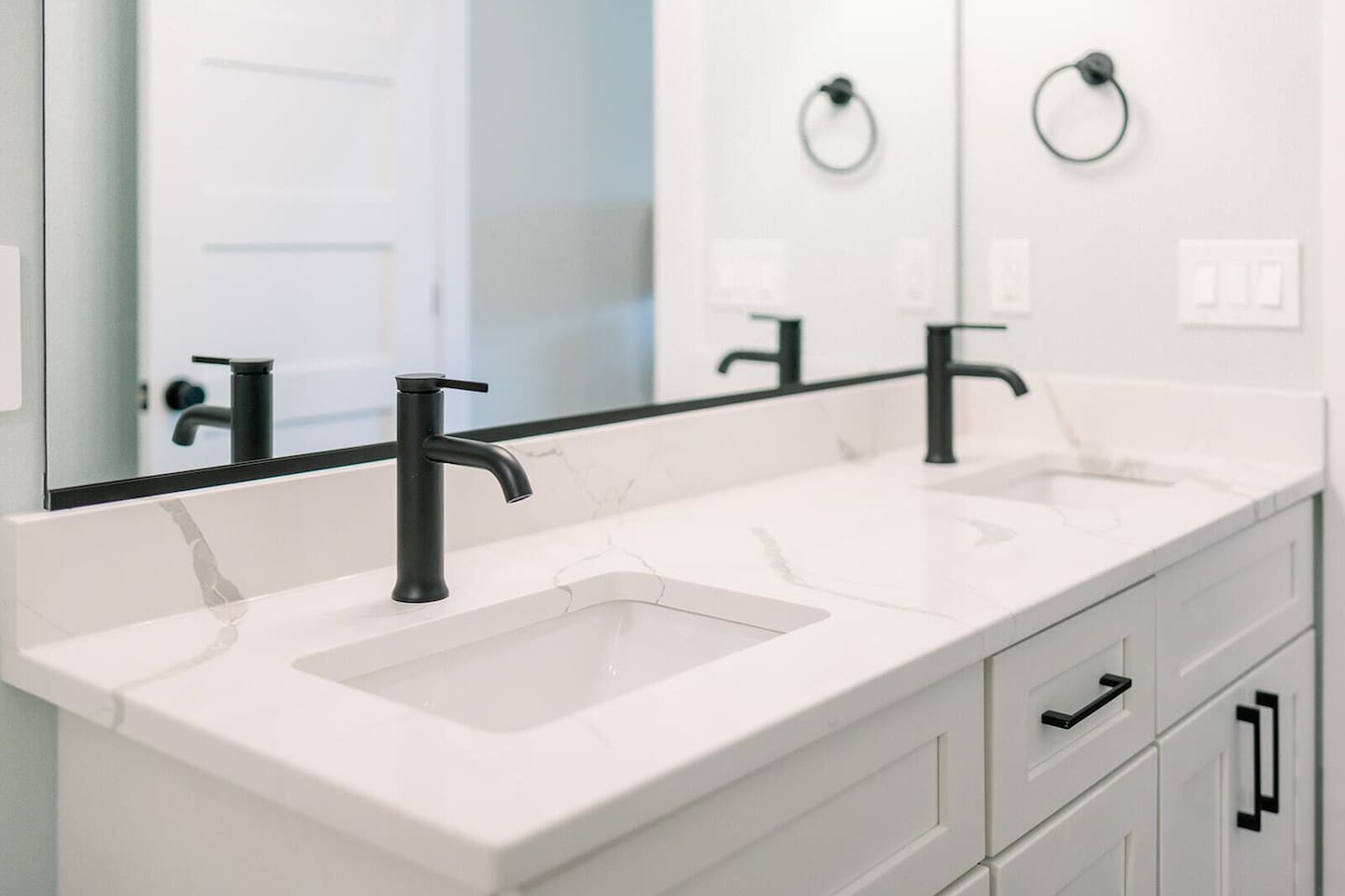 Plenty of room to get ready comfortably during your stay.