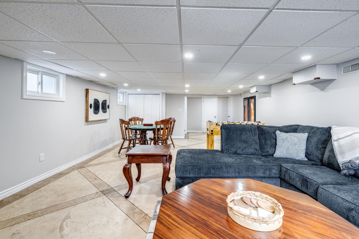 Lower Level Living Area